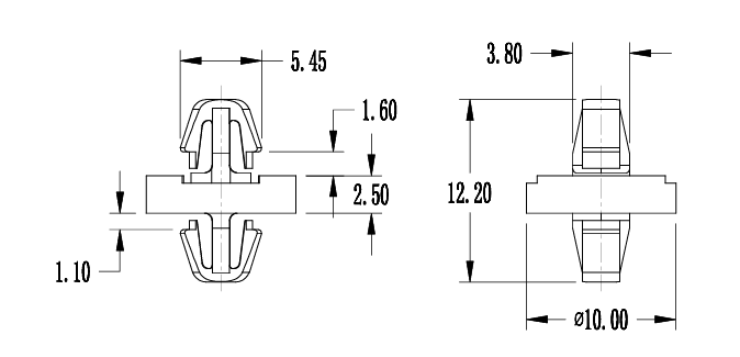 PCB Standoff PS2-5A